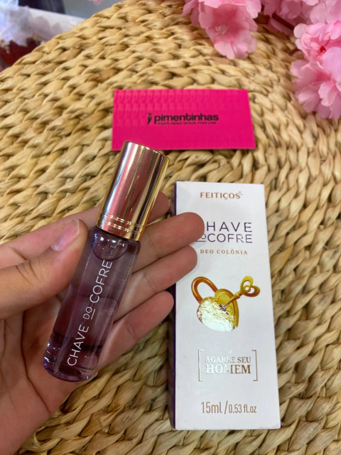Perfume com ferormonio chave do cofre - comprar online