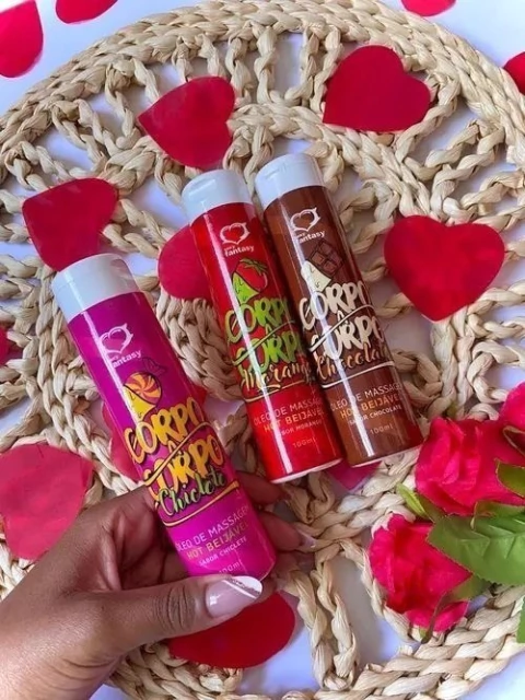 Óleo de Massagem Corpo a Corpo - Chiclete - comprar online