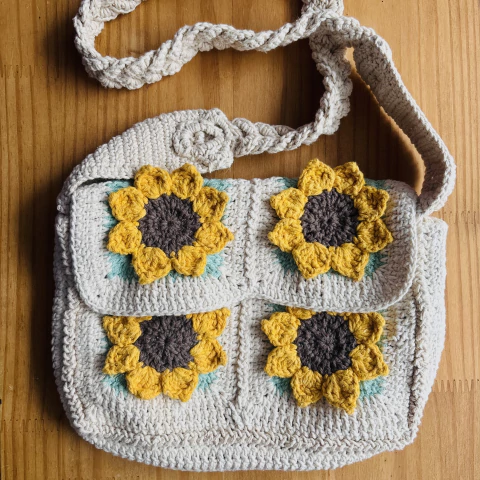 Bolsa Square Girassol - comprar online