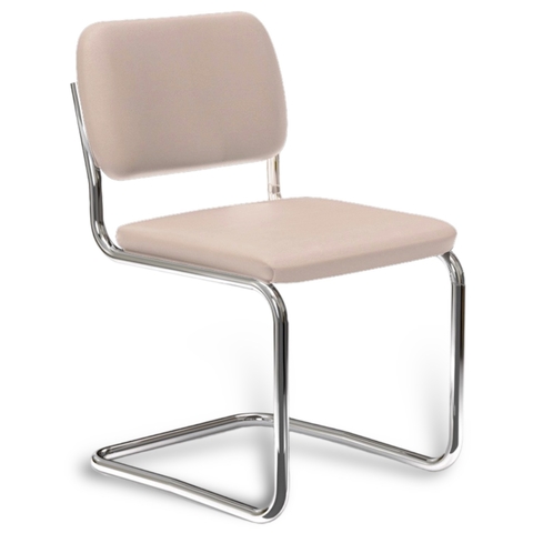 Silla de Cesca (Pana Beige/ Cromada) - comprar online