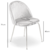 Silla Maison (Pana Rosa - Base Metal Dorado) - tienda online