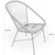 Set de 2 Sillones Sunset + Mesita Vidrio (Yute/ Hierro) en internet