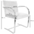 Sillón Brno Eco Cuero (Cromado) - comprar online