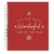 Cuaderno NoteBook Navideño Rojo (100 Hojas)