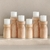 Set x 3 Candelabros de Madera Maciza Alto Nórdico + 3 Velas en internet