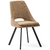 Silla Perth (Lino Mostaza - Base Hierro Negra) - comprar online