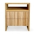 Mesa de Luz Anika Lustre A Eleccion (2 Cajones- 1 Estante)