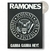 Cuadro Bastidor Negro Ramones - 50 x 70 cm. - comprar online
