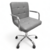 Sillón de Oficina Eco Cuero (Gris)