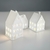 Set x 3 Casitas Nórdicas con Luces Led - comprar online