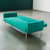 Sofá Cama Milano (Pana Verde- Base Dorada) - comprar online