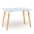 Mesa de Comedor Eames Tapa de Laqueada Blanca 1,40 x 0,80 mt.
