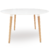 Mesa de Comedor Eames Tapa de Laqueada Blanca 1,00 mt. Diam.