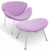 Sillón Paulin + Otomano Pana (Cromado) en internet