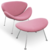 Sillón Paulin + Otomano Pana (Cromado) - decodesign