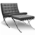 Sillón Barcelona + Otomano Eco Cuero (Cromado) en internet