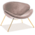 Sillón Paulin Pana (Base Dorada)