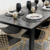 Individual tejido Negro (37 cm. diam.) - decodesign