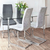 Silla Genova Chenille (Gris Claro) - comprar online