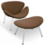 Sillón Paulin + Otomano Pana (Cromado)