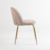 Silla Maison (Pana Visón - Base Metal Dorado)