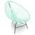 Sillita Mexicana Oval Kids DSW (Aqua - Hierro Negro o Blanco)