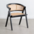 Silla Roland Negra (Haya/ Ratán) - comprar online