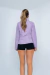 Campera Cozy neck Lilac - Visenya