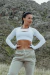 Bolero Crop Greyjoy White - Visenya