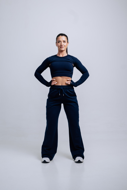 Bolero Crop Navy blue - comprar online