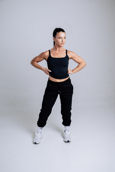 Top Cropped Black - comprar online