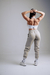 Jogger Preta Tiro Alto Honey