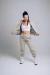 Jogger Preta Tiro Alto Honey - tienda online