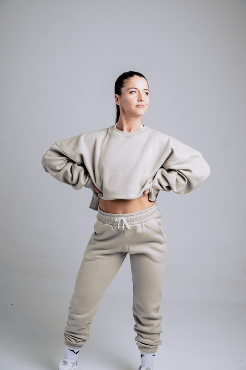 Jogger Preta Tiro Alto Honey - comprar online