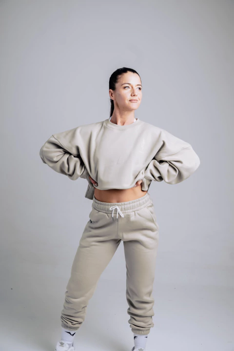 Jogger Preta Tiro Alto Honey - comprar online