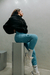 Calza Seamless Birgit Aqua - Visenya