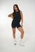 Musculosa Crop Black