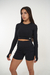 Crop Top Total Black