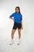 Remera Crop Electric Blue - comprar online