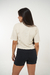 Remera Crop Cream - Visenya
