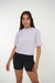 Remera Crop Lilac - comprar online
