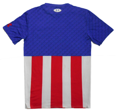 - REMERA DEPORTIVA - UNDER ARMOUR (COMPRESION) - CAPITAN AMERICA MARVEL - XL - 546 - US STORE MAR DEL PLATA