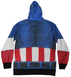 - CAMPERA DEPORTIVA - MARVEL - CAPITAN AMERICA - XL - 503 - tienda online