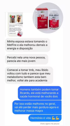 METFITE-Definição Muscular-Queimador de gordura- Repasitor hormonal- Elemina Celulite -30 Dias - loja online