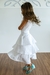 Conjunto Infantil De Saia Midi Em Laise De Camadas - Tal Mãe, Tal Filha- Branco - comprar online