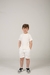 Bermuda Off White Infantil - As Lilis