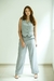 Calça Alfaiataria Adulto Cinza - comprar online