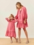 Vestido Bata Infantil Rosé