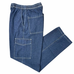 Calça cargo Jeans Escura Unissex - comprar online