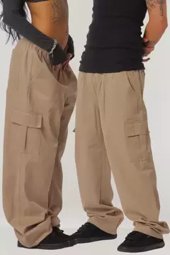 Calça Cargo Caqui Unissex - comprar online